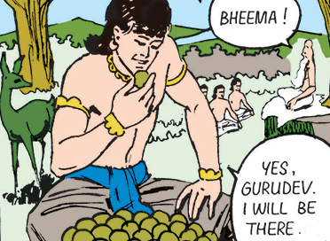 Bheema and his attachment to food