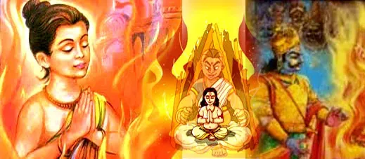 Story of Prahlad and Holika dahan
