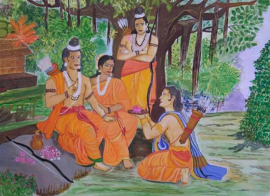 Ayodhya Kanda from Ramayana - Vanvaas