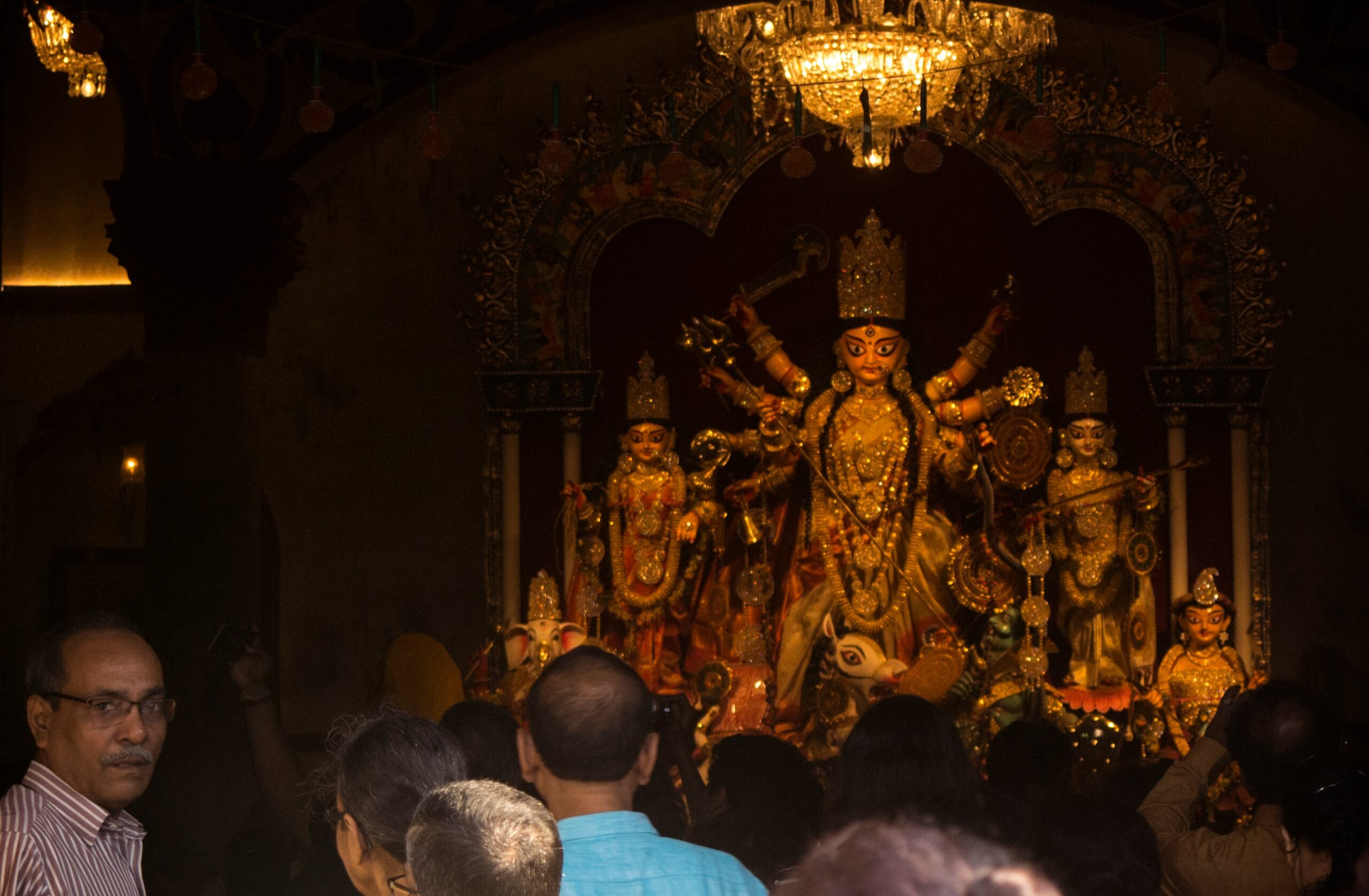 Durga Puja festival celebration in Kolkata, India
