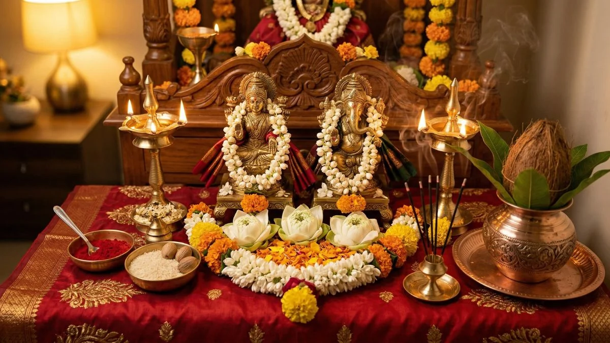 Lakshmi Puja at Home: Muhurat, Vidhi and Meaning for Diwali 2026